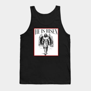 He Is Risen Jesus Is Back Tank Top